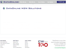 Tablet Screenshot of dataonline.com